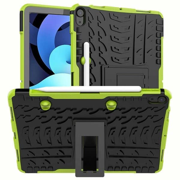 Green Apple iPad Air 5 2022 Heavy Duty Case Cover Green Apple iPad Air 5 2022 Heavy Duty Case Cover